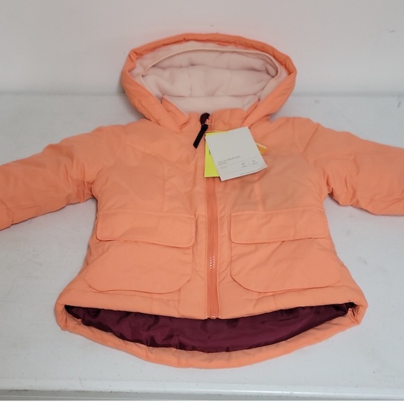 all in motion Other - NEW! Girls Cold Weather Winter Jacket Coat w/ Hood & Gloves - All in Motion